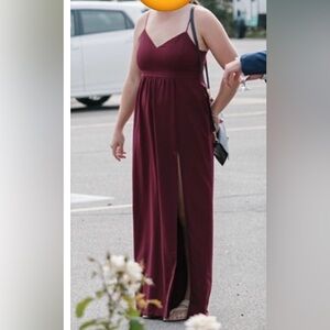 Park & Fifth Burgundy Dress